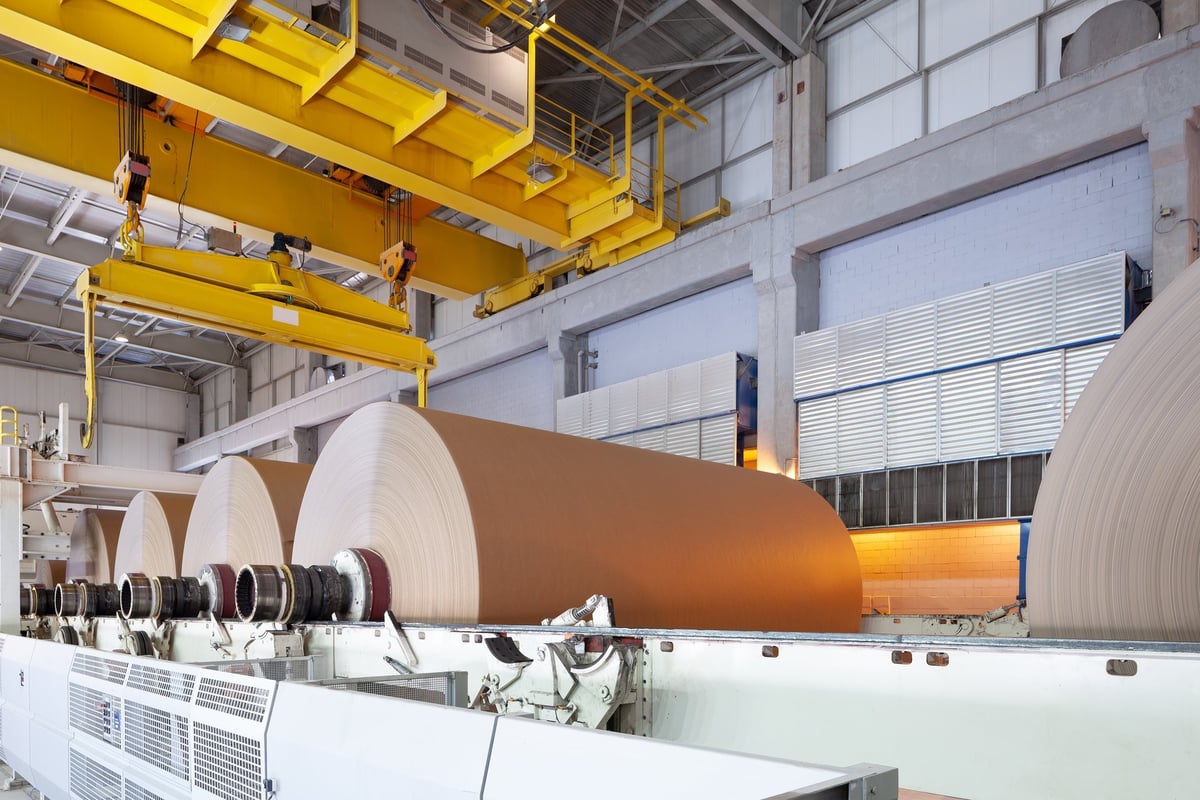 Paper mill machinery