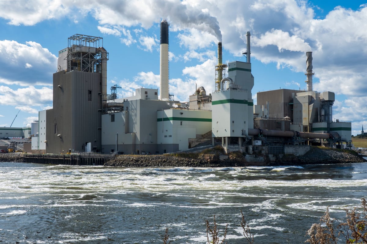 Pulp and paper mill industrial facilities